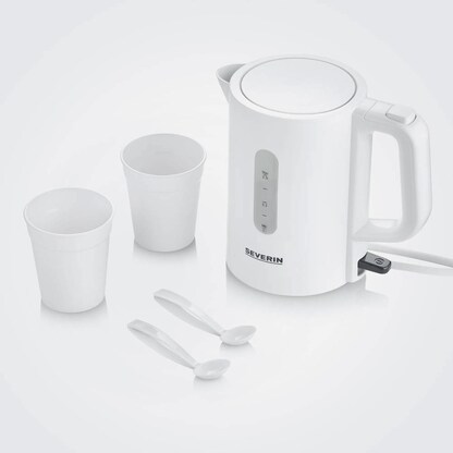 Artikelbild 4 für SEVERIN Wasserkocher WK 3462 weiß 0,5 l 1.100 Watt, Artikelnummer 977684