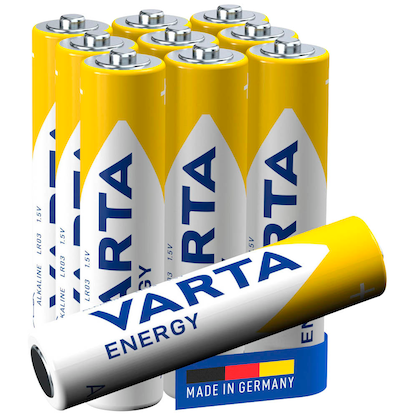Artikelbild für 10 VARTA Batterien ENERGY Micro AAA 1,5 V, Artikelnummer 732776