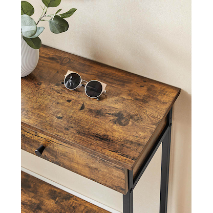 Artikelbild 8 für VASAGLE Konsolentisch braun 100,0 x 30,0 x 80,0 cm, Artikelnummer 290029