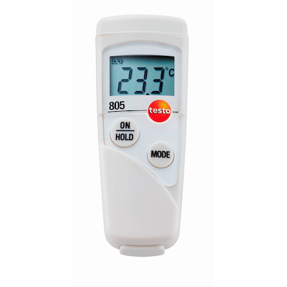 Artikelbild für testo 805 Infrarot-Lebensmittelthermometer weiß, Artikelnummer 428823