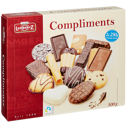 Artikelbild 2 für LAMBERTZ Compliments Kekse 500,0 g, Artikelnummer 168092