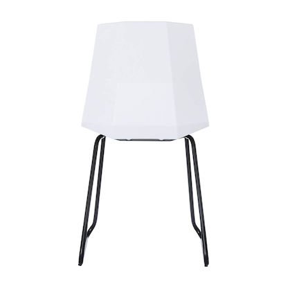 Artikelbild 4 für 2 meet powered by PAPERFLOW Schalenstühle CUBE CHCUBTX2.01.13 weiß Kunststoff, Artikelnummer 403002