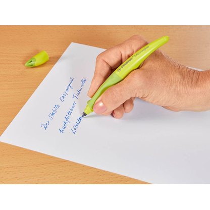 Artikelbild 4 für STABILO EASYoriginal Tintenroller limette/grün 0,5 mm, Schreibfarbe: blau, 1 St., Artikelnummer 817791