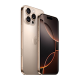 Artikelbild 1 für Apple iPhone 16 Pro Max titan wüstensand 256 GB, Artikelnummer 445769