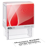 Artikelbild 1 für COLOP Textstempel, individualisierbar Printer 20 selbstfärbend schwarz ohne Logo, 1 St., Artikelnummer 113980