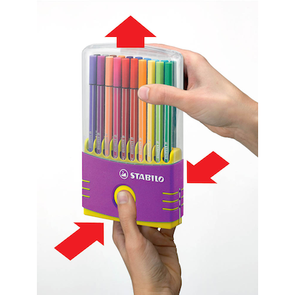 Artikelbild 2 für STABILO pen 68 Filzstifte farbsortiert, 20 St., Artikelnummer 175614