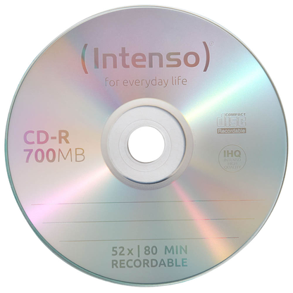 Artikelbild 2 für 50 Intenso CD-R 700 MB, Artikelnummer 633925
