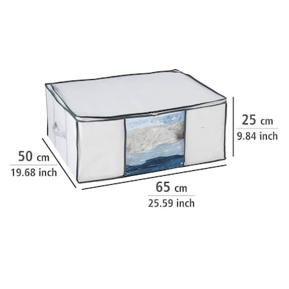 Artikelbild 5 für WENKO Soft Box L Vakuum-Unterbettkommode perlweiß/grau 65,0 x 25,0 x 50,0 cm, Artikelnummer 811552