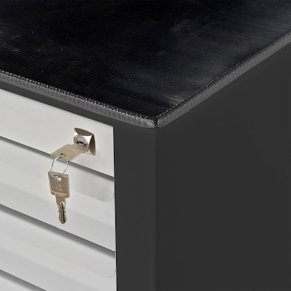 Artikelbild 5 für ADB MAMMUT MAXI Schubladenschrank lichtgrau, anthrazit 10 Schubladen 71,0 x 55,0 x 90,0 cm, Artikelnummer 892627