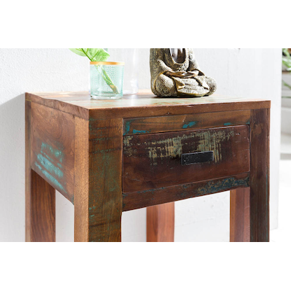 Artikelbild 4 für WOHNLING Nachttisch Massivholz braun 40,0 x 40,0 x 55,0 cm, Artikelnummer 905913