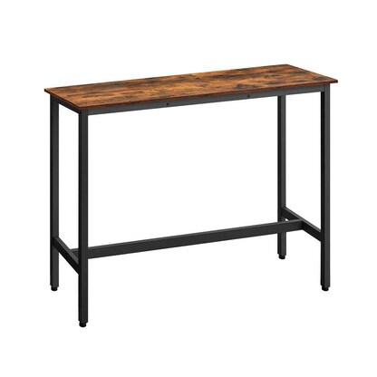 Artikelbild 19 für VASAGLE Bistrotisch braun 100,0 x 40,0 x 90,0 cm, Artikelnummer 289437