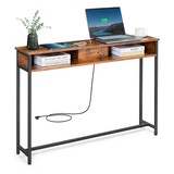 Artikelbild 1 für VASAGLE Konsolentisch braun 120,0 x 25,0 x 81,0 cm, Artikelnummer 290819