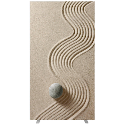 Artikelbild 2 für PAPERFLOW Trennwand easyScreen ES97005, Sand bunt 94,0 x 173,2 cm, 1 St., Artikelnummer 306600