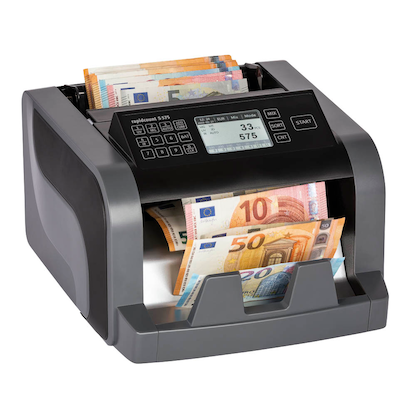 Artikelbild 3 für ratiotec Banknotenzähler rapidcount S 575, Artikelnummer 799027