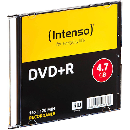 Artikelbild 2 für 10 Intenso DVD+R 4,7 GB, Artikelnummer 827014