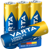 Artikelbild 1 für 4 VARTA Batterien LONGLIFE Power Mignon AA 1,5 V, Artikelnummer 743583