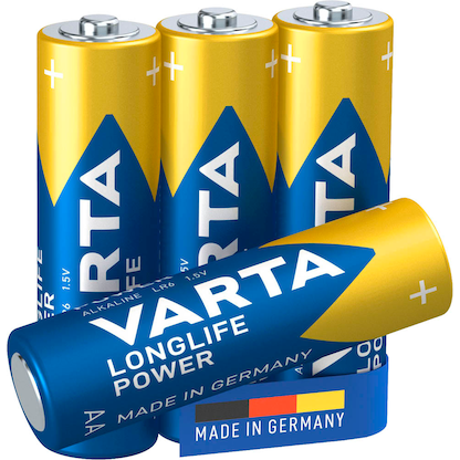 Artikelbild für 4 VARTA Batterien LONGLIFE Power Mignon AA 1,5 V, Artikelnummer 743583