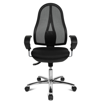 Artikelbild 7 für Topstar Bürostuhl Open Point SY Deluxe, OP290UG20 Stoff schwarz, Gestell chrom, Artikelnummer 514810