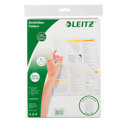 Artikelbild 16 für AKTION: 100 LEITZ Sichthüllen Premium 4100 DIN A4 glasklar glatt 0,15 mm mit Prämie nach Registrierung, Artikelnummer 578682
