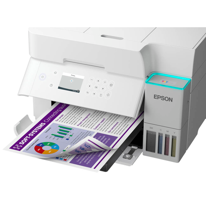 Artikelbild 11 für AKTION: EPSON EcoTank ET-3956 3 in 1 Tintenstrahl-Multifunktionsdrucker weiß mit 60 Euro CashBack, Artikelnummer 688129