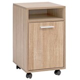 Artikelbild 1 für WOHNLING Rollcontainer braun 33,0 x 38,0 x 60,0 cm, Artikelnummer 976302