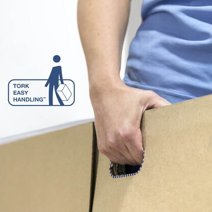 Artikelbild 10 für AKTION: TORK Papierhandtücher H3 Premium Extra Soft Zick-Zack-Falzung 2-lagig 2x 3.000 Tücher + GRATIS WMF Messerset Touch 2-tlg., Artikelnummer 400032