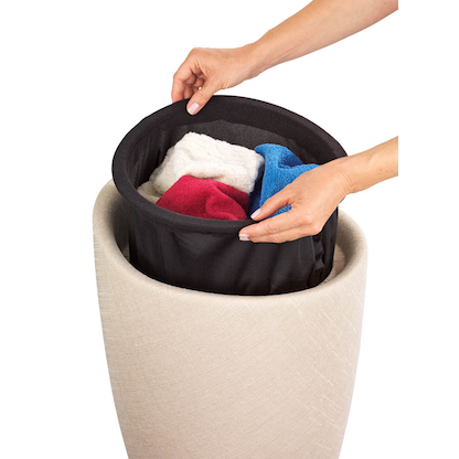 Artikelbild 6 für WENKO Badhocker mit Wäschesammler Candy 22834100 beige, Artikelnummer 529703