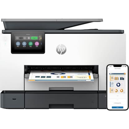 Artikelbild 2 für HP OfficeJet Pro 9130b All-in-One 4 in 1 Tintenstrahl-Multifunktionsdrucker grau, Artikelnummer 170759