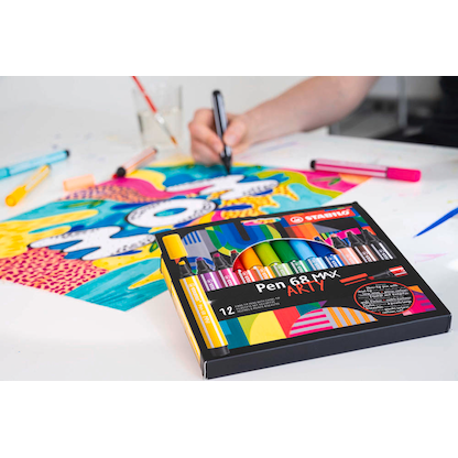 Artikelbild 5 für STABILO Arty Filzstifte farbsortiert, 12 St., Artikelnummer 416869