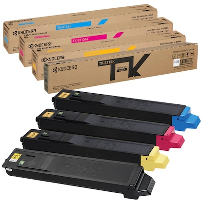 Artikelbild 3 für KYOCERA TK-8115K/C/M/Y schwarz, cyan, magenta, gelb Toner, 4er-Set, Artikelnummer 460008