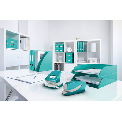 Artikelbild 3 für AKTION: LEITZ Elektrohefter NeXXt Series WOW 5566 eisblau-metallic mit Prämie nach Registrierung, Artikelnummer 208847