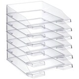 Artikelbild 1 für 6 office discount Briefablagen transparent, Artikelnummer 831022