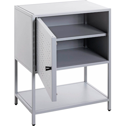 Artikelbild 8 für HAKU Möbel Konsole Nachttisch Metall grau 45,0 x 30,0 x 60,0 cm, Artikelnummer 339988