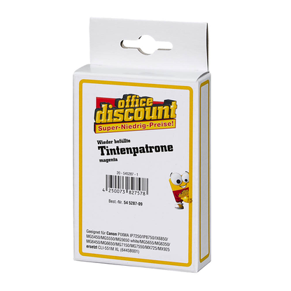 Artikelbild 4 für office discount magenta Druckerpatrone kompatibel zu Canon CLI-551 XL M, Artikelnummer 545287