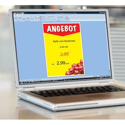 Artikelbild 3 für SIGEL Motivpapier Angebot Motiv DIN A4 90 g/qm 50 Blatt, Artikelnummer 700411