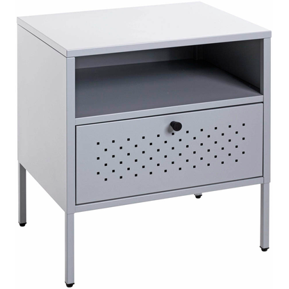 Artikelbild 4 für HAKU Möbel Konsole Nachttisch Metall grau 45,0 x 35,0 x 50,0 cm, Artikelnummer 340057