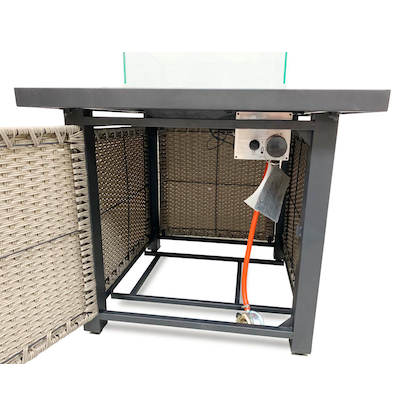 Artikelbild 3 für tepro Gas-Feuerstelle Medfield anthrazit, Artikelnummer 328017