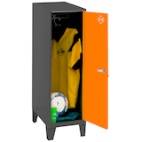 Artikelbild 1 für Simonrack Spind SIMONLOCKER DISM anthrazit, orange 8425437120343, 1 Schließfach 30,0 x 50,0 x 101,5 cm, Artikelnummer 356259