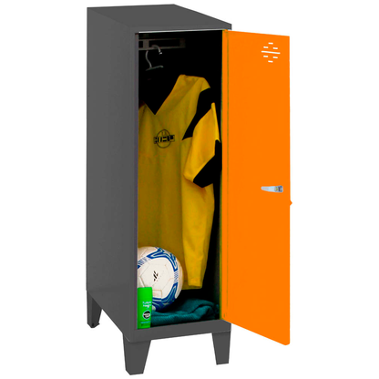 Artikelbild für Simonrack Spind SIMONLOCKER DISM anthrazit, orange 8425437120343, 1 Schließfach 30,0 x 50,0 x 101,5 cm, Artikelnummer 356259