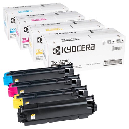 Artikelbild 24 für KYOCERA TK-5370K/C/M/Y schwarz, cyan, magenta, gelb Toner, 4er-Set, Artikelnummer 459448