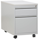 Artikelbild 1 für Gürkan Rollcontainer lichtgrau 2 Auszüge 46,0 x 79,0 x 62,0 cm, Artikelnummer 564171