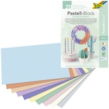 Artikelbild 1 für folia Tonpapier farbsortiert 130/300 g/qm 20 Blatt, Artikelnummer 822275