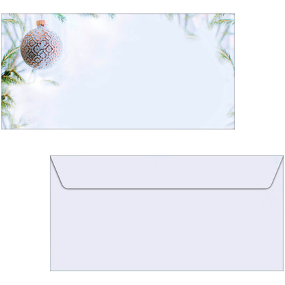 Artikelbild für 50 SIGEL Weihnachtsbriefumschläge Winter Mood DIN lang ohne Fenster, Artikelnummer 187553