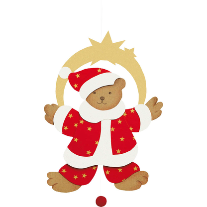 Artikelbild 4 für folia Bastelset Papier-Koffer Weihnachten 110-tlg. mehrfarbig, Artikelnummer 272887