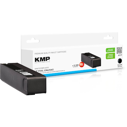 Artikelbild 15 für KMP H117 schwarz Druckerpatrone kompatibel zu HP 970XL (CN625AE), Artikelnummer 462157