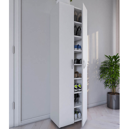 Artikelbild 3 für VCM my home Schuhschrank Ulas XXL, 918427 weiß 49,0 x 34,0 x 178,0 cm, Artikelnummer 911624