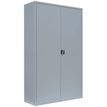 Artikelbild 22 für LÜLLMANN Stahlschrank 530380 lichtgrau 120,0 x 60,0 x 195,0 cm, aufgebaut, Artikelnummer 182869