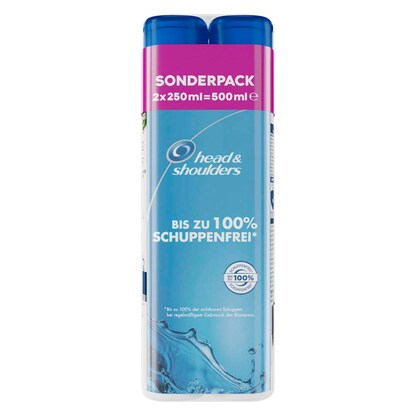 Artikelbild für head&shoulders® Anti-Schuppen CLASSIC CLEAN Shampoo 2x250 ml, Artikelnummer 272668