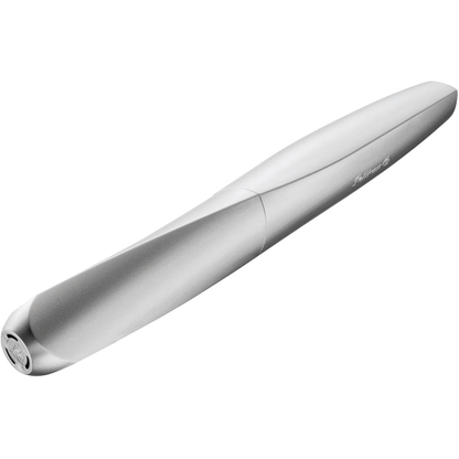 Artikelbild 4 für Pelikan Twist Patronenfüller silber M (mittel), Artikelnummer 425811