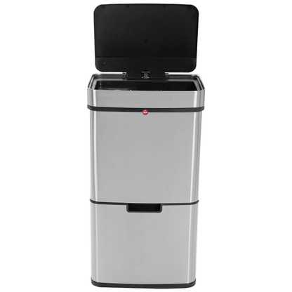 Artikelbild 7 für Hailo Öko Vario XL Mülleimer 50,0 l silber, schwarz, Artikelnummer 458579